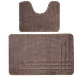 Коврик для в/к Comfort Linea из 2 шт 60х100/50х60см 10мм (светло-серый)/BANYOLIN/