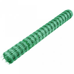 Сетка садовая 2х20м, полипропилен, ячейки 5х5см, вес 70гр/м2, первичное сырье, зеленый, рулон (Россия)