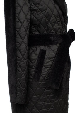 Пальто женское демисезонное (пояс) - El podio фото 7