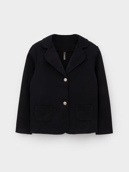 К 302765/черный жакет для дев