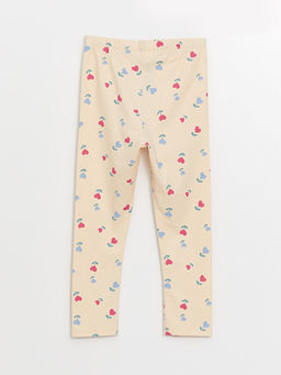 Beli Lastikli Bask?l? K?z Bebek Tayt - Waikiki фото 2