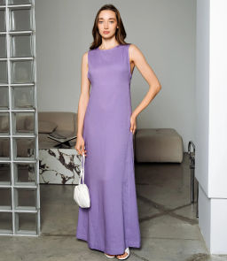 Платье #ОКТ025025, сиреневый