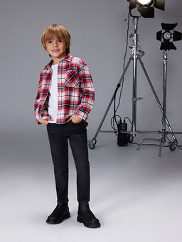 Regular Fit Erkek ?ocuk Jean Pantolon