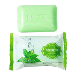 Jigott Мыло-скраб для лица и тела с экстрактом зеленого чая / Green Tea Scrub Soap, 150 г
