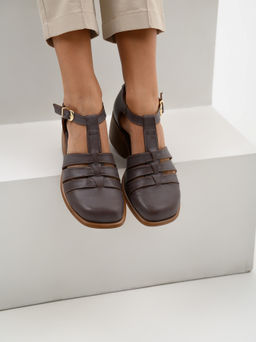 Босоножки 5036.23663bе.Вакса коричневый