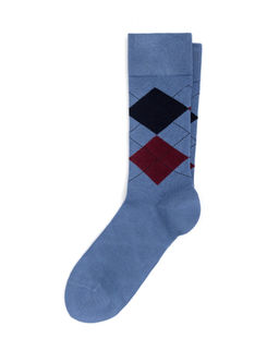 Erkek Bambu Kar___ml_ Mavi Soket Desenli _orap - Pierre cardin фото 2