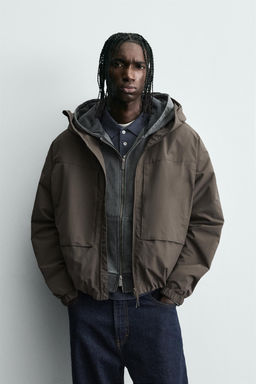 COMBINED FLEECE TECHNICAL JACKET