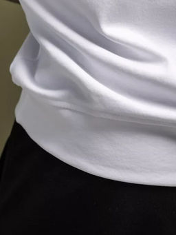 FIBAK Футболка поло мужская   Белый  M-8003 - Relay фото 4