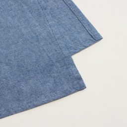 Простыня евро SL Home Деним, 245280 см, синяя, жатый хлопок - Sima-land home фото 6