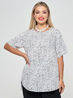 Блузка 0220-1 фиалковый - Dora фото 35