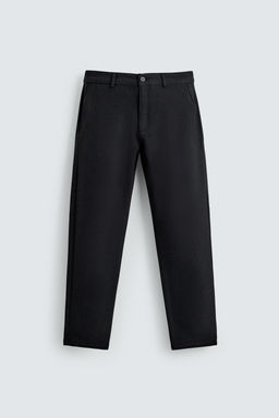 TEXTURED COMFORT TROUSERS - Zara фото 6