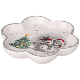 ТАРЕЛКА AGNESS С НОВЫМ ГОДОМ! ФИГУРНАЯ 15*2,5 СМ  фото 3