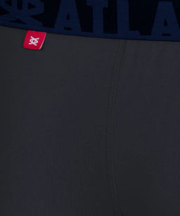 ATLANTIC 3MH-174 Трусы шорты New Sport - набор 3 шт. темно-синий + графитовый + темно-голубой  фото 3