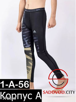 Тайтсы компрессионные спортивные мужские - Bruno фото 4