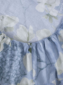 Простыня на резинке 160*200 см, перкаль, борт 25 см (Нигури) - Ивановотекстиль фото 2