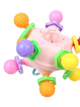 Развивающая сенсорная игрушка «Тянучка», с погремушкой