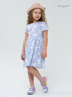 Платье Лето чайки на голубом ВБ - Sovalina фото 10