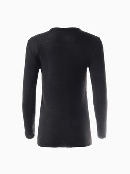 Джемпер женский MINAKU: Knitwear collection, чёрный, размер 50  фото 12