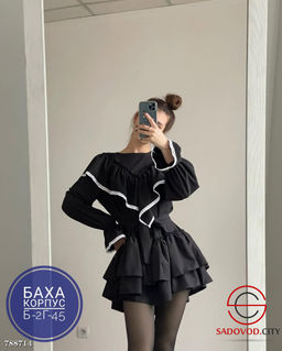 Женское платье с рюшами - Bruno фото 2