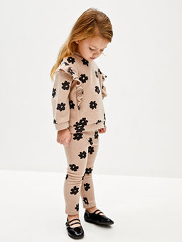 Beli Lastikli Desenli K?z Bebek Tayt - Waikiki фото 2