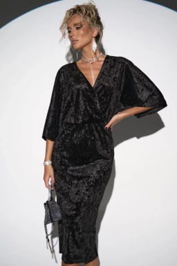 Платье Нимфа (чёрный) - Эльза фото 2