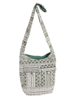 Сумка с 2 карманами хлопок на лямке № С8/3