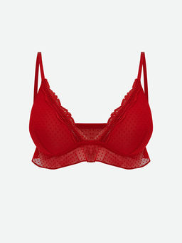 Balensiz Dolgusuz Dantelli Bralet