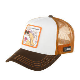 Бейсболка CAPSLAB арт. CL/DBZ7/1/CT/KAM Dragon Ball Kamesennin (коричневый / белый)