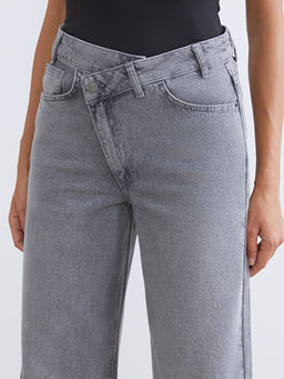 Wideleg Kad?n Jean Pantolon