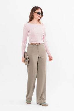 NOBBY, Женские брюки 41-204/5 (серо-зеленый)