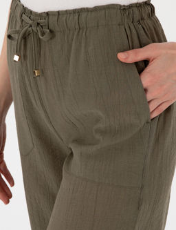 Haki Loose Fit Kanvas Pantolon - Pierre cardin фото 5