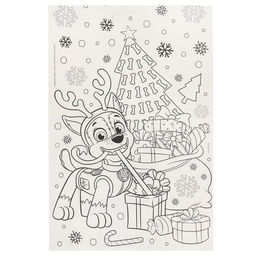 Аппликация фольгой на новый год «Щенячий патруль», набор для творчества