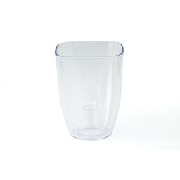 Цена за 2 шт. Горшок для орхидей, 1,5 л, 13 × 17 см, пластик, прозрачный