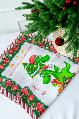 Комплект вафельных полотенец 48*60 см, 3 штуки (Новогодние подарки) - Ивановотекстиль фото 7