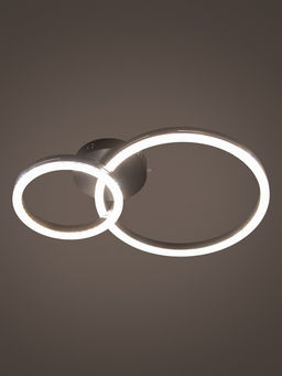 Светильник потолочный LED Bloom CLL-1-78-RC, 78 Вт, 3000-6000К, 62×42×10 см, с ПДУ, чёрный