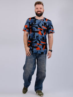 Футболка "ФМ-60" индиго, трикотаж