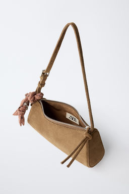 SHOULDER BAG WITH BANDANA - Zara фото 12