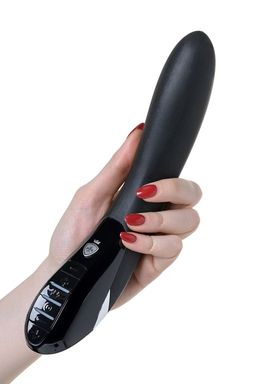 Вибратор Mystim Electric Eric силиконовый с электростимуляцией, черный, 27 см  фото 9