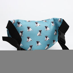 Поясная сумка на молнии, цвет голубой - NAZAMOK KIDS фото 4