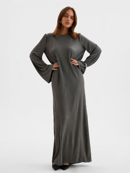 Платье длинное женское MIST Classic collection, графитовое, размер 44-46