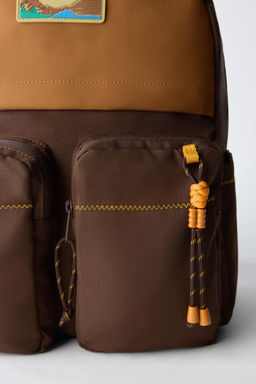 MOCHILA T?CNICA / Marr?n - Zara фото 4