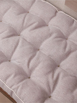 Подушка в прихожую на банкетку и скамейку PPR 80х40, Рогожка "Iris" премиум класса, Bio-Line