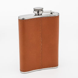 Фляжка Настоящий мужик, нержавеющая сталь, 270 мл, 9 oz