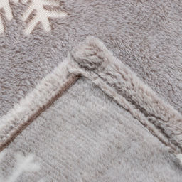 Плед с рукавами светящийся в темноте «Этель. Снежинки», 150×200 см