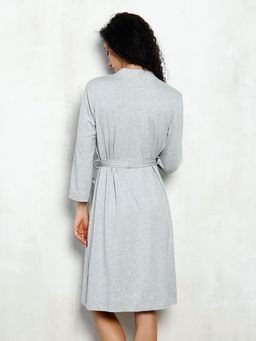 Халат с вышивкой 016073 - Мишель фото 5