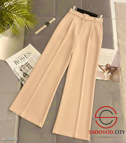 Брюки клеш с высокой посадкой - Bruno фото 5