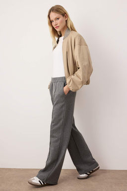 Gri Simli Wideleg/Genis Paca Orme Esofman Alt? TWOAW26EA00020 - Trendyolmilla фото 2