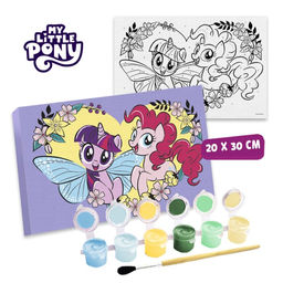 Картина по номерам, 20 х 30 см Сердце, My Little Pony