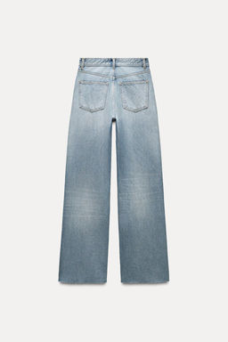 TRF WIDE-LEG HIGH-WAIST JEANS - Zara фото 7