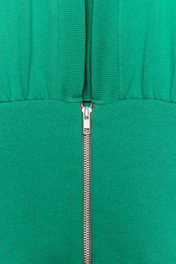TOP CAPUCHA CREMALLERA / Verde - Zara фото 8